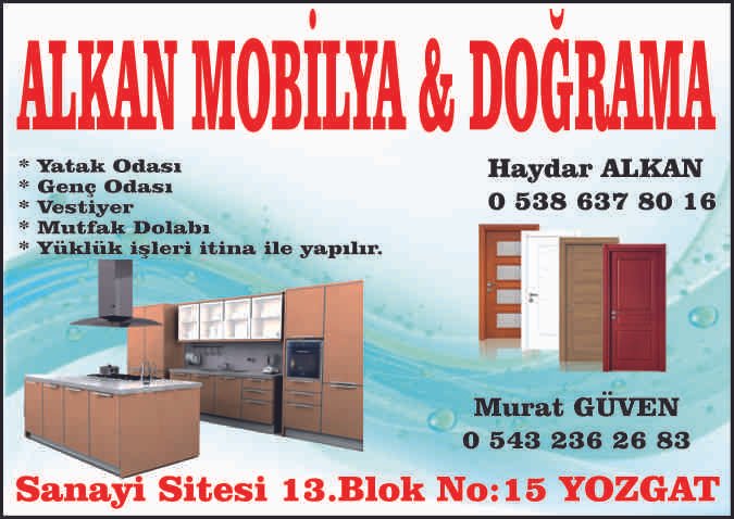 Alkan Mobilya & Doğrama Yozgat