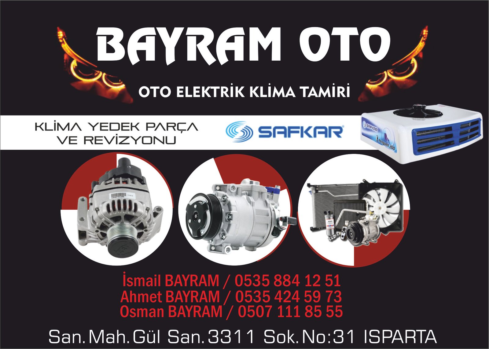 Bayram Oto Elektrik - ISPARTA