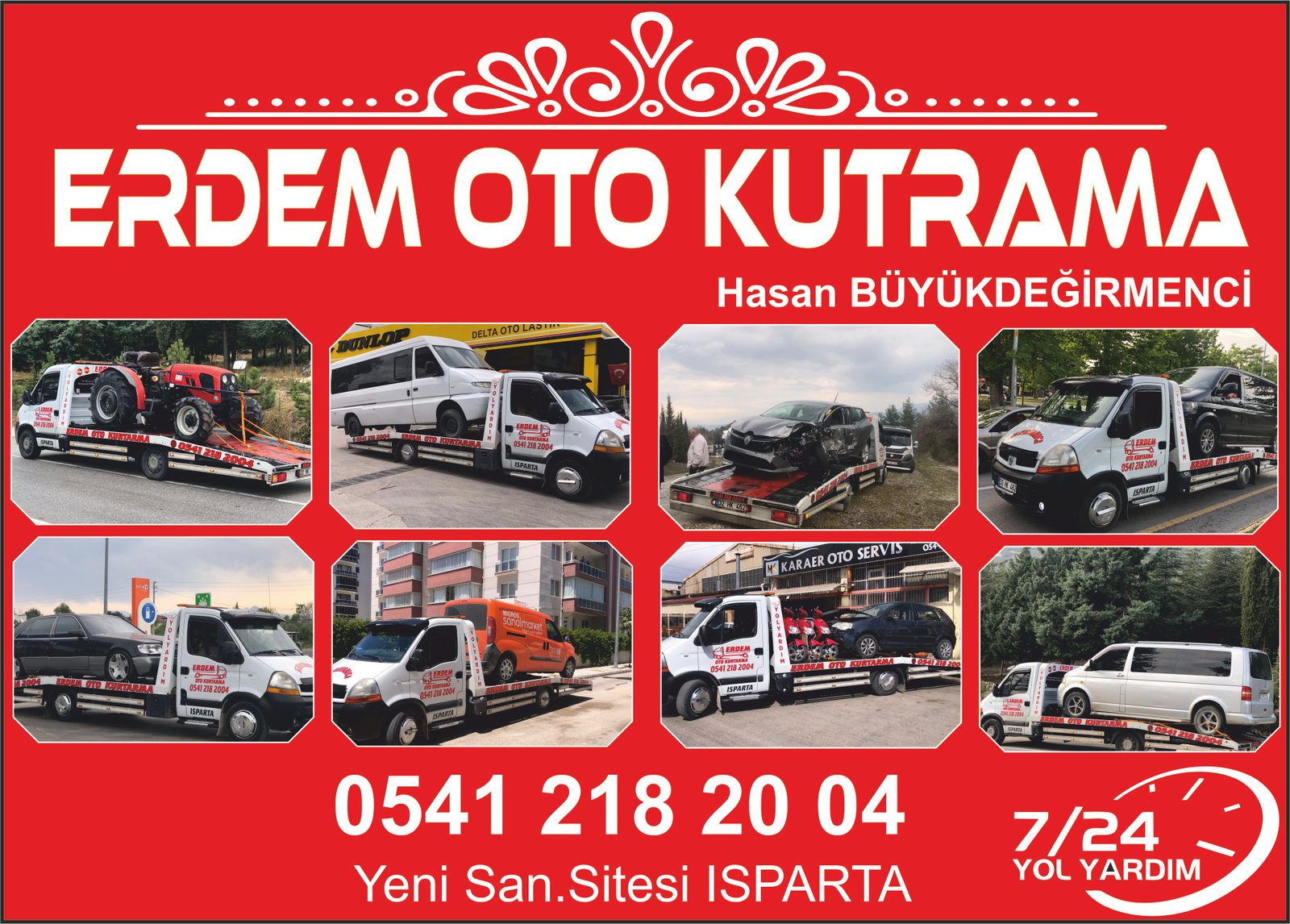Erdem Oto Kurtarma - ISPARTA
