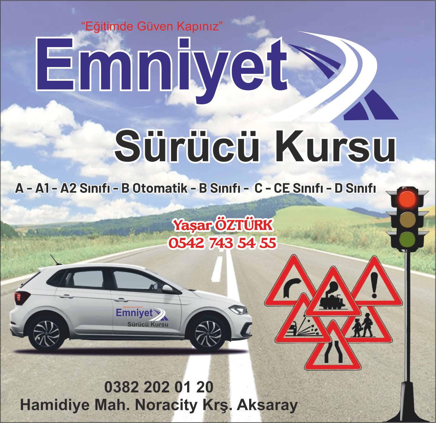 Emniyet Sürücü Kursu – AKSARAY
