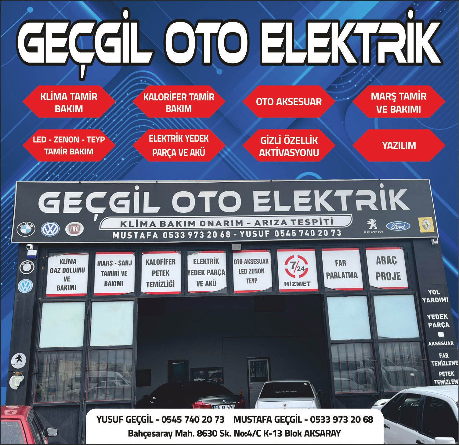Geçgil Oto Elektrik – AKSARAY