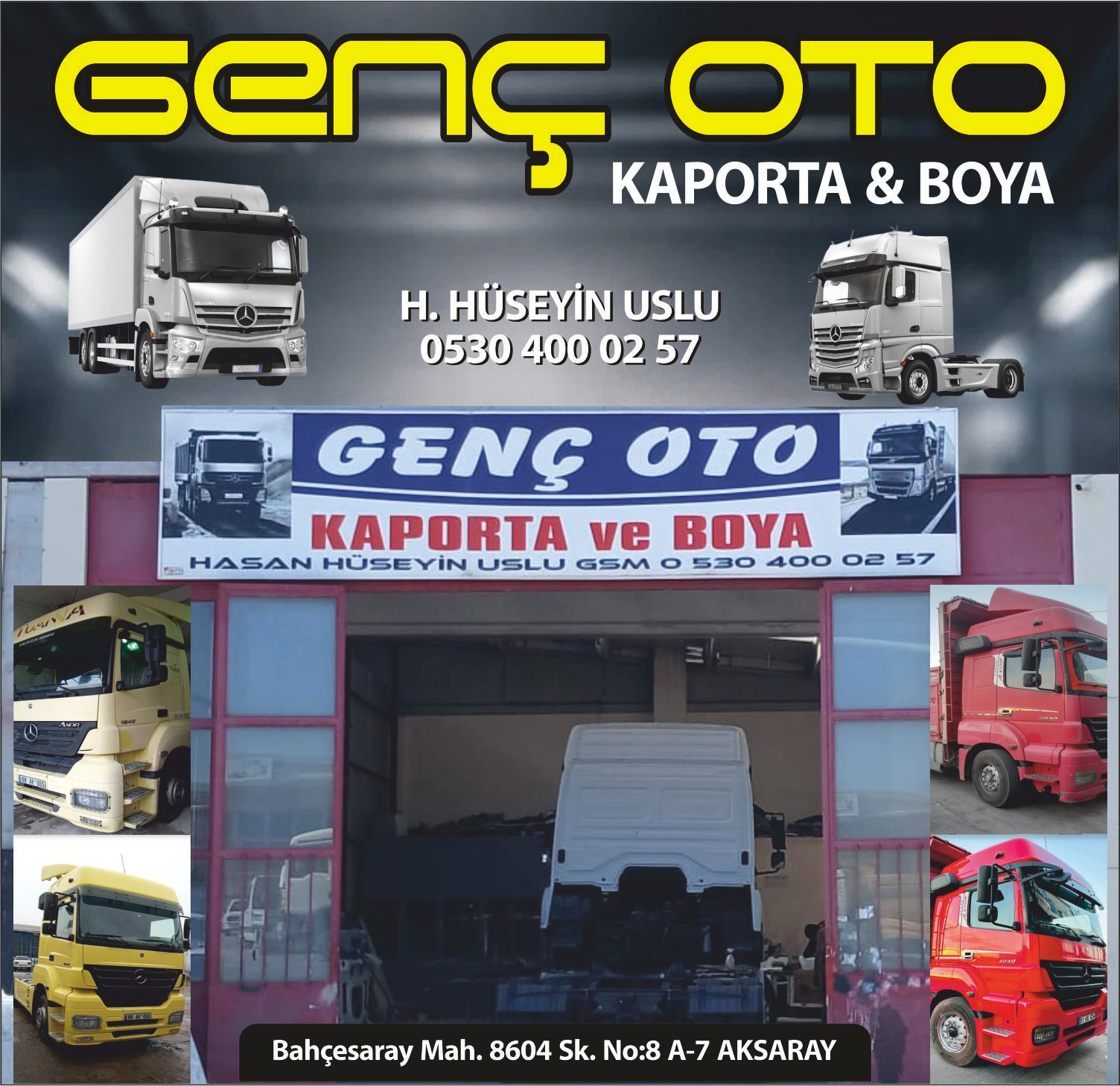 Genç Oto Kaporta Boya – AKSARAY