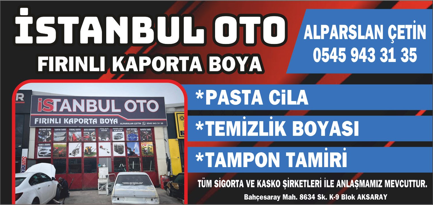 İstanbul Oto Fırınlı Kaporta – AKSARAY