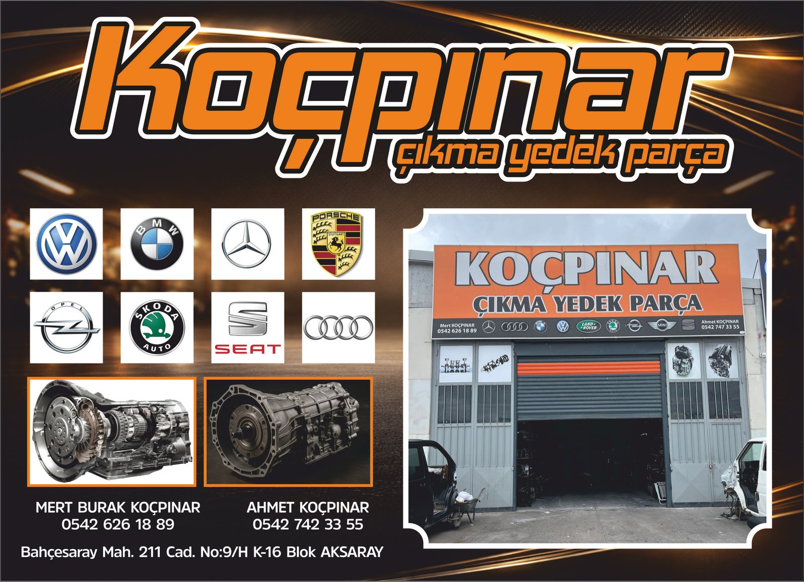 Koçpınar Çıkma Yedek Parça – AKSARAY