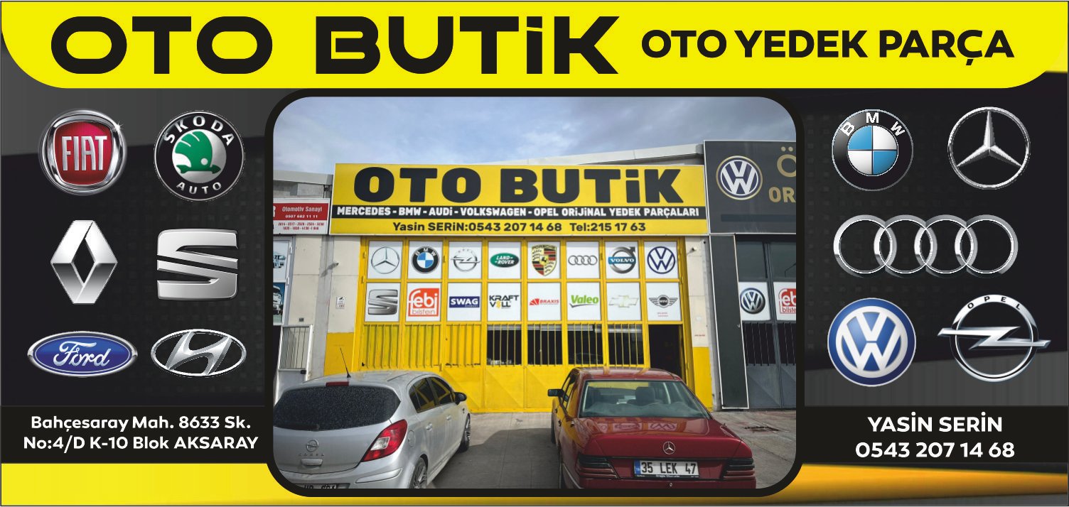 Oto Butik Yedek Parça – AKSARAY