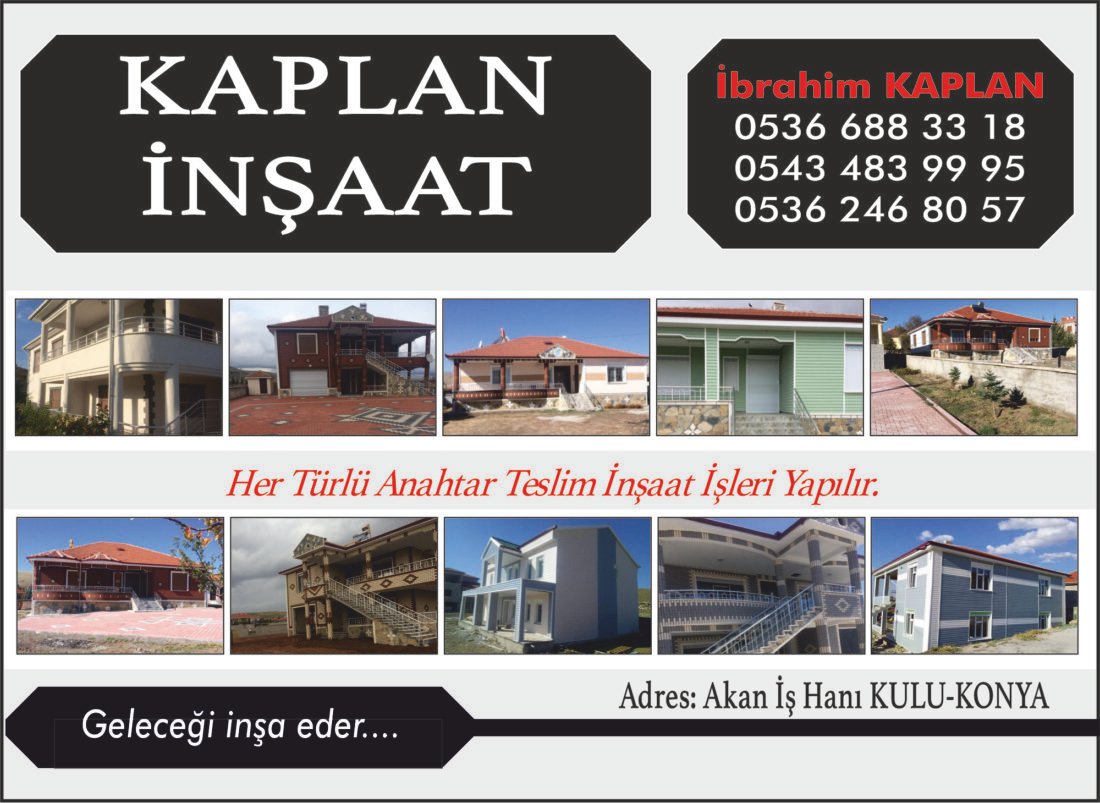 Kaplan İnşaat – KULU