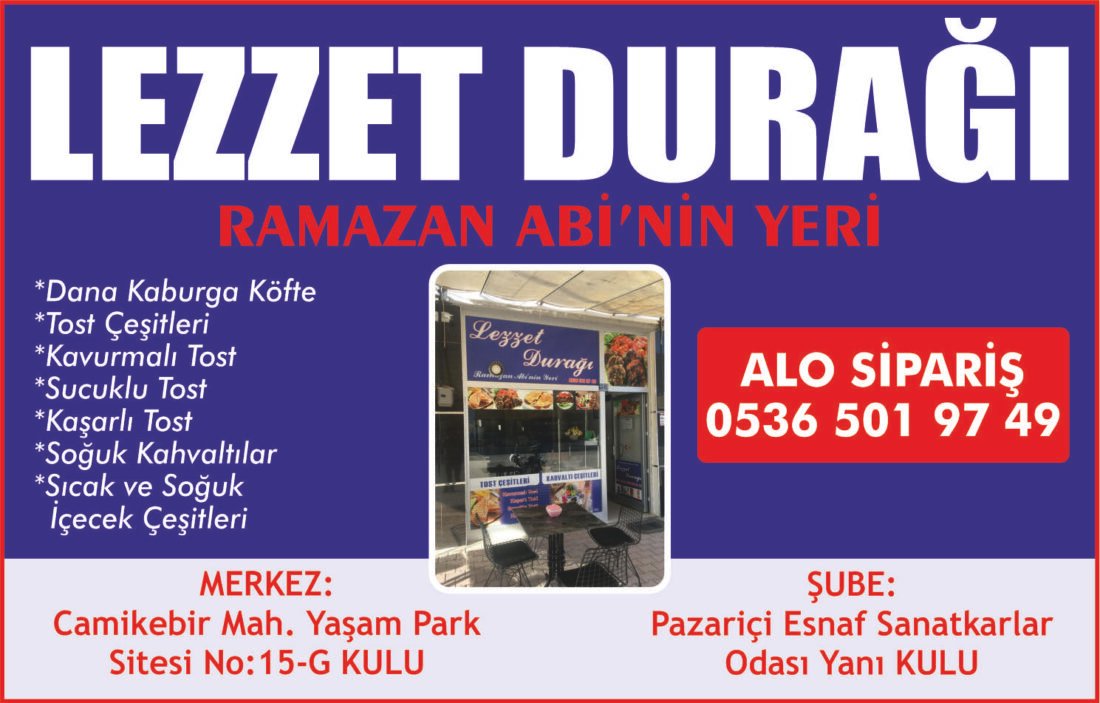 Lezzet Durağı – KULU