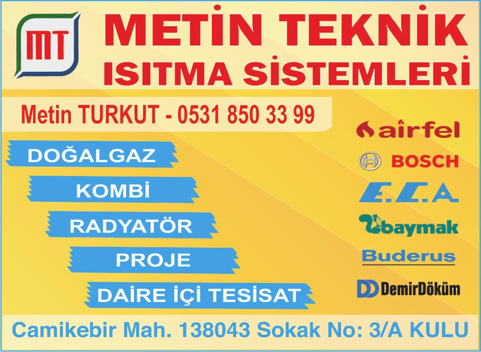 METİN TEKNİK – KULU
