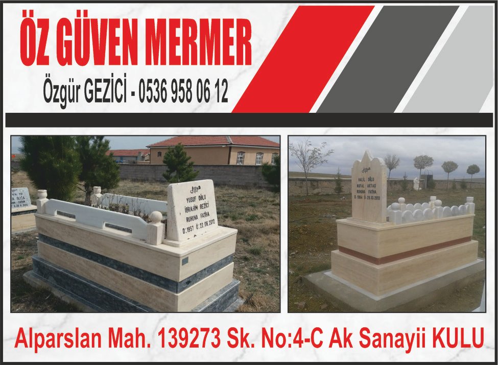 ÖZGÜVEN MERMER – KULU