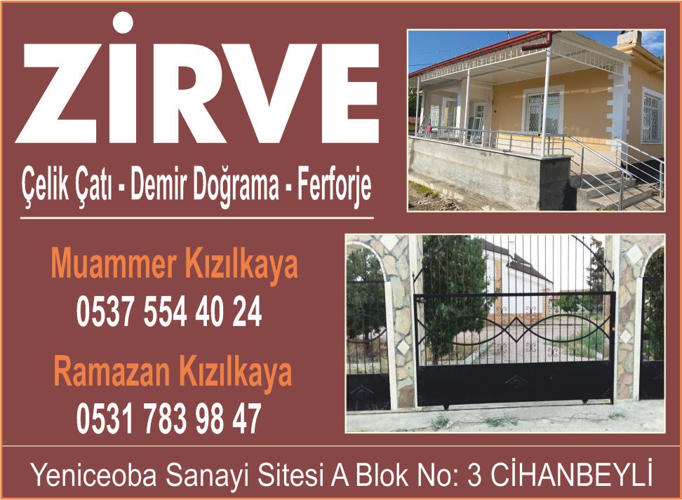 Zirve Çelik Çatı – KULU