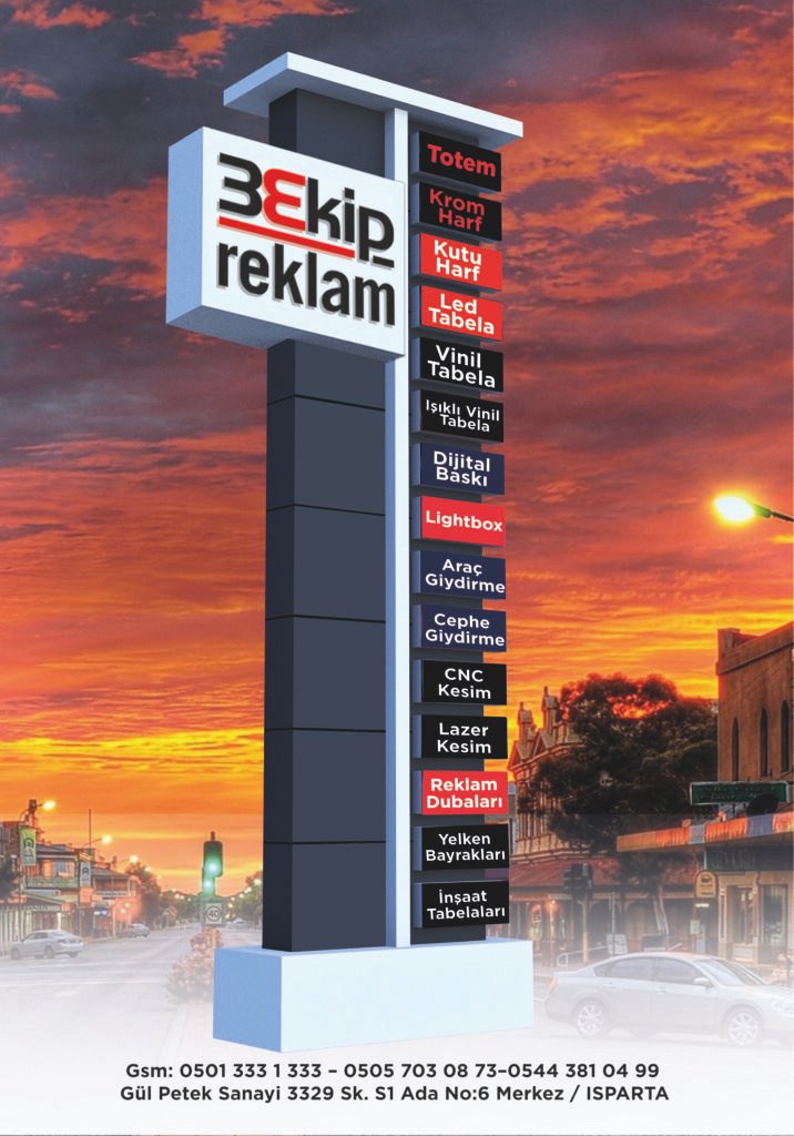 3 Ekip Reklam - Isparta
