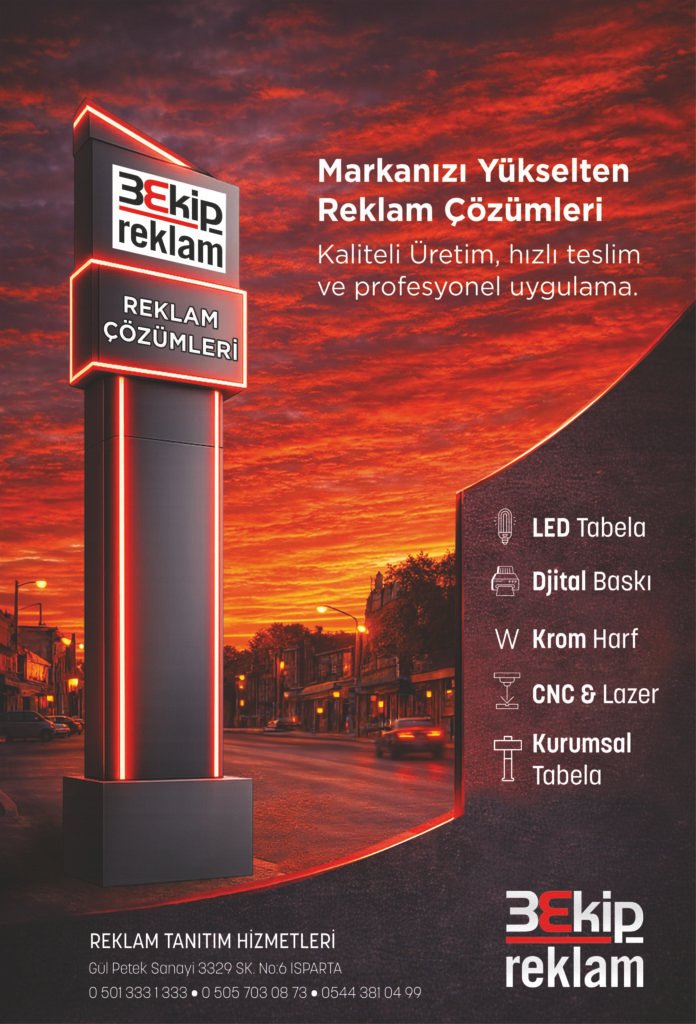 3 Ekip Reklam - ISPARTA