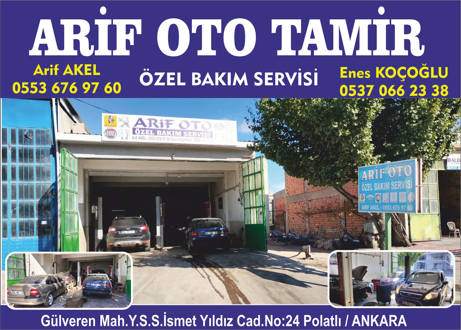 Arif Oto Tamir
