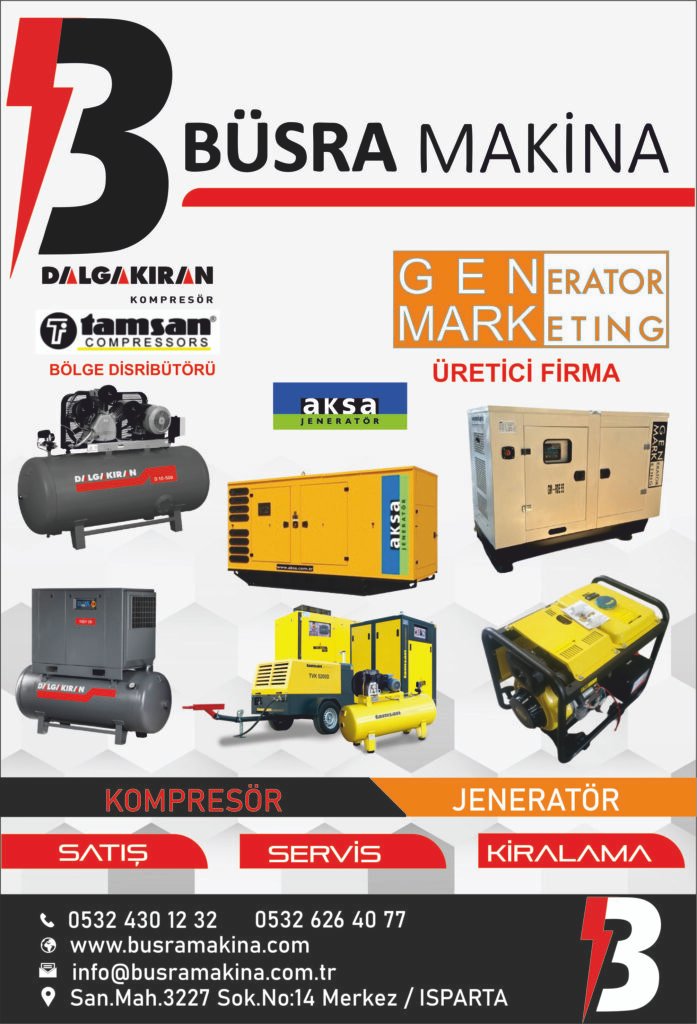 Büşra Makina - Isparta