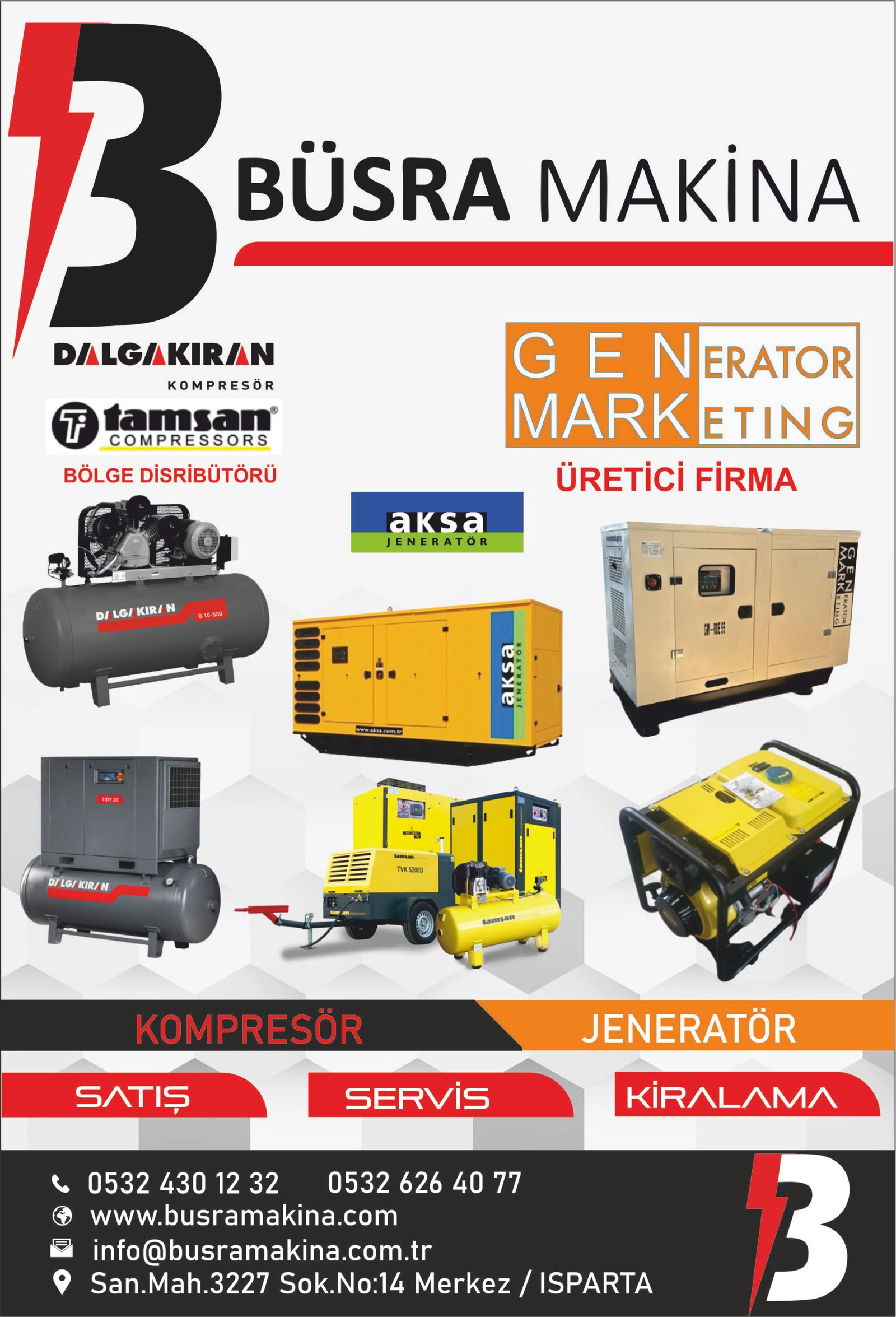 Büşra Makina - Isparta