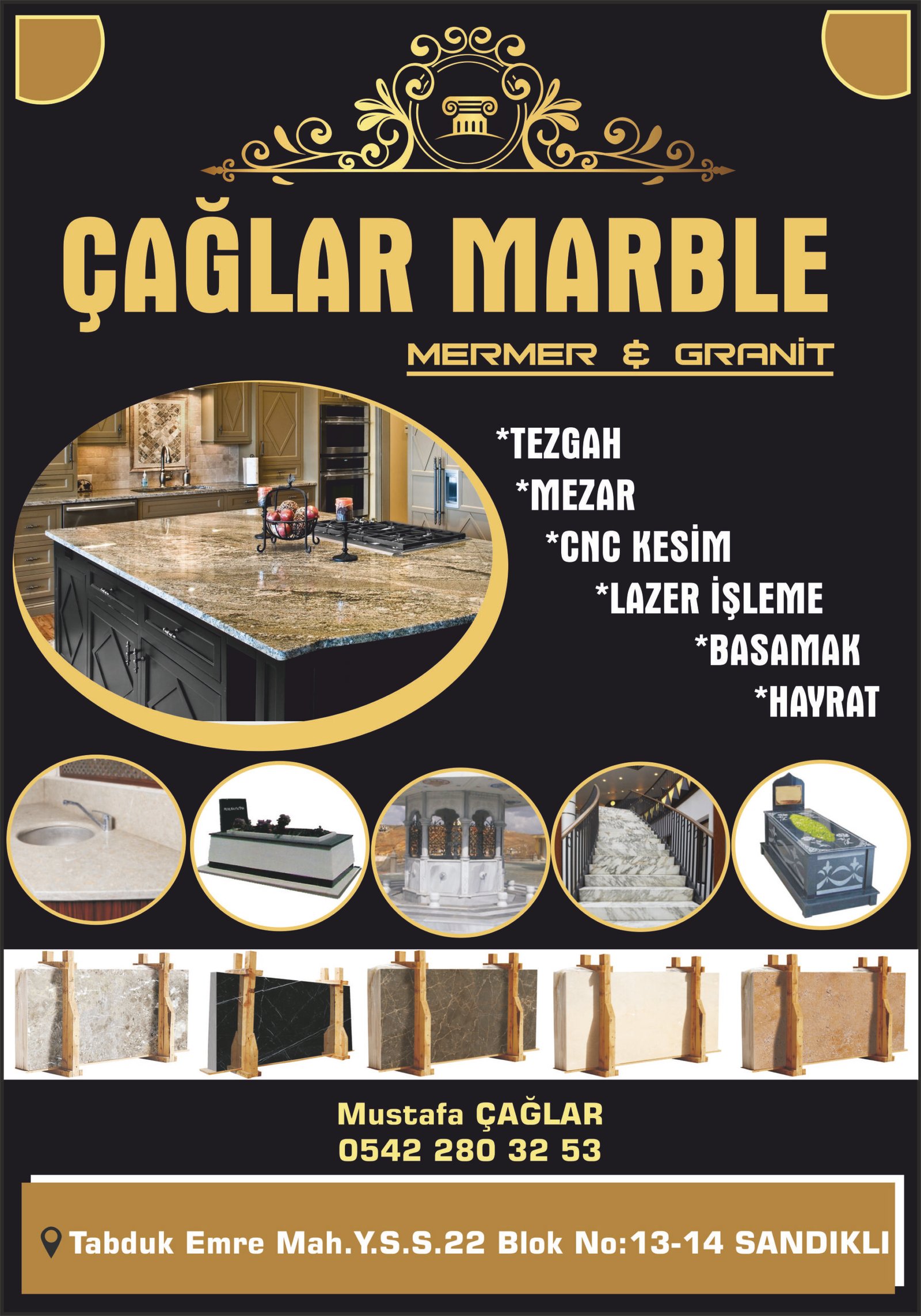ÇAĞLAR MARBLE - SANDIKLI - AFYONKARAHİSAR