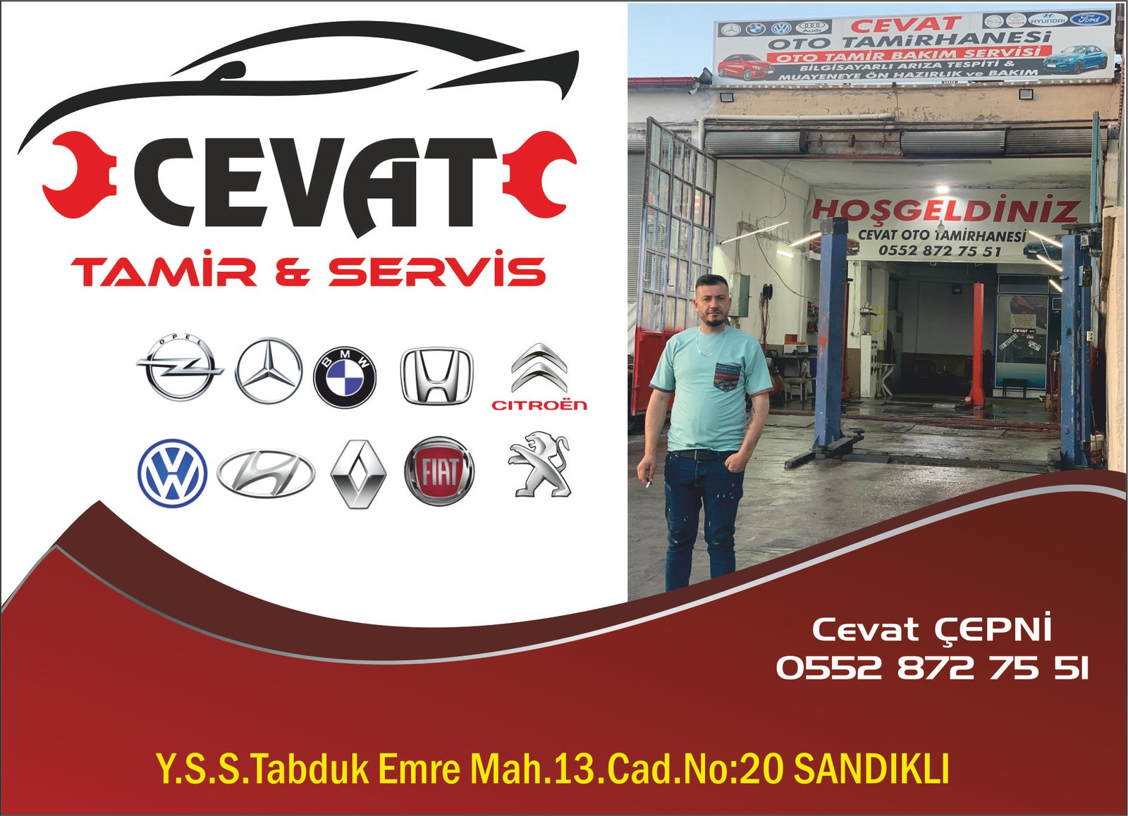 CEVAT OTO - SANDIKLI - AFYONKARAHİSAR