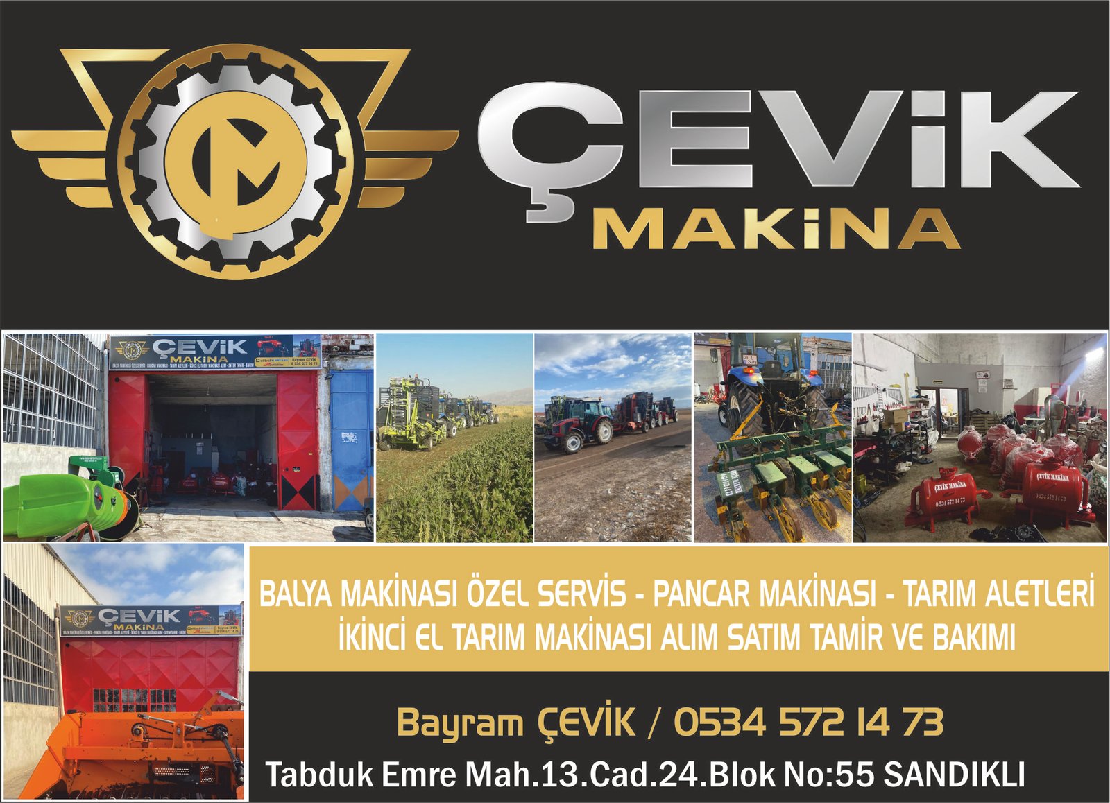 ÇEVİK MAKİNA - SANDIKLI - AFYONKARAHİSAR