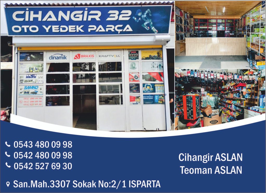 Cihangir 32 Yedek Parça - Isparta