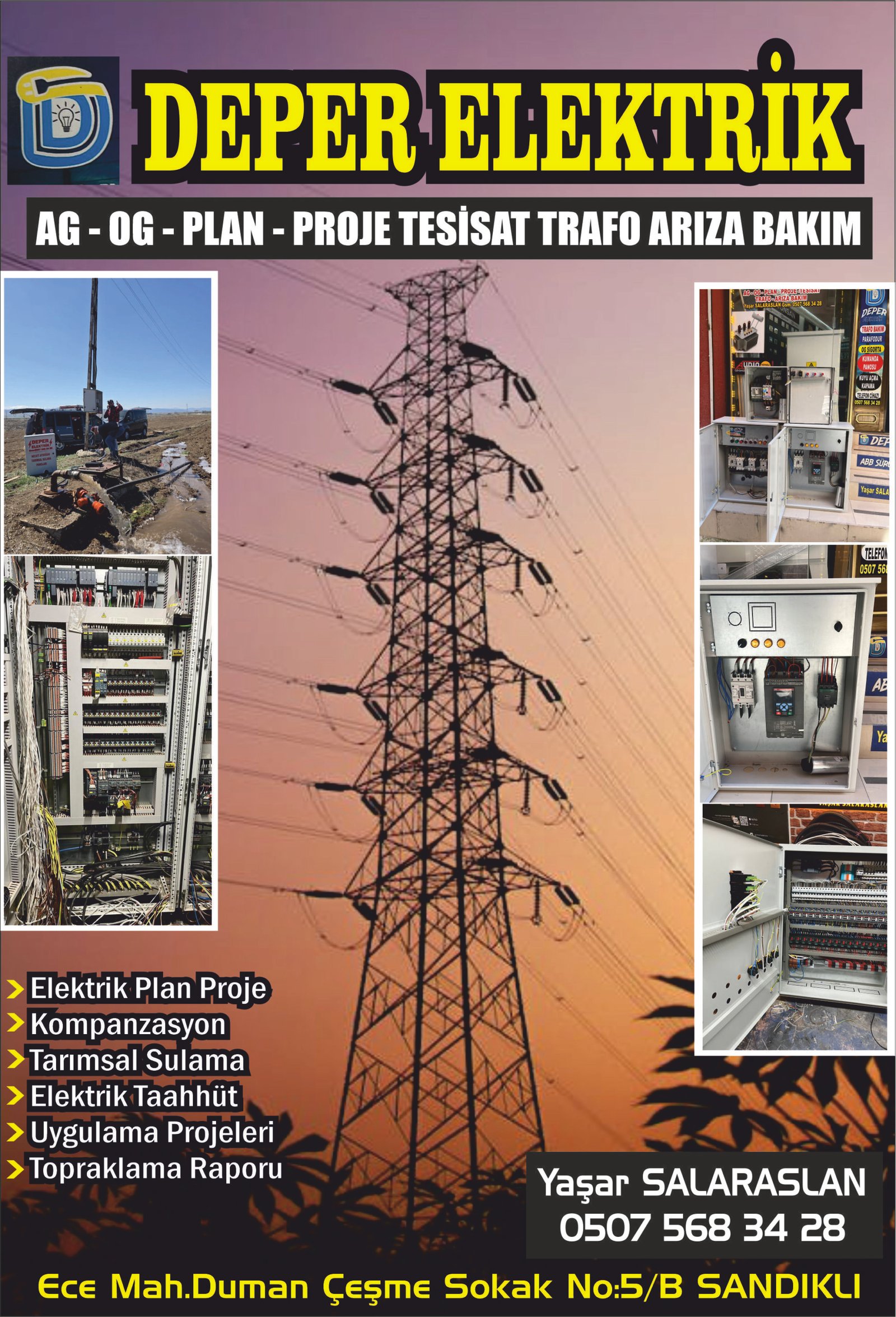 DEPER ELEKTRİK - SANDIKLI - AFYONKARAHİSAR