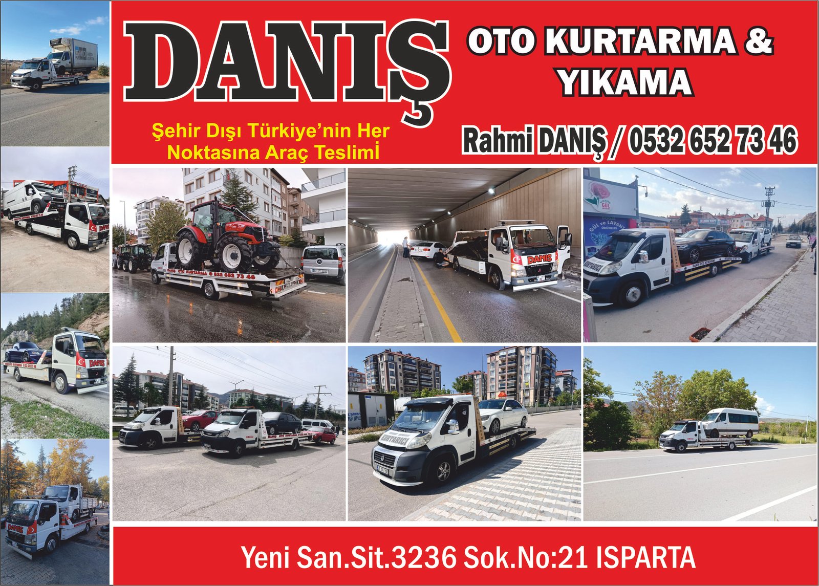 Danış Oto Kurtarma - Isparta