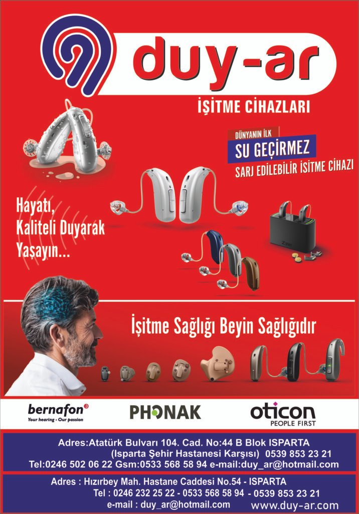 Duyar işitme - Isparta