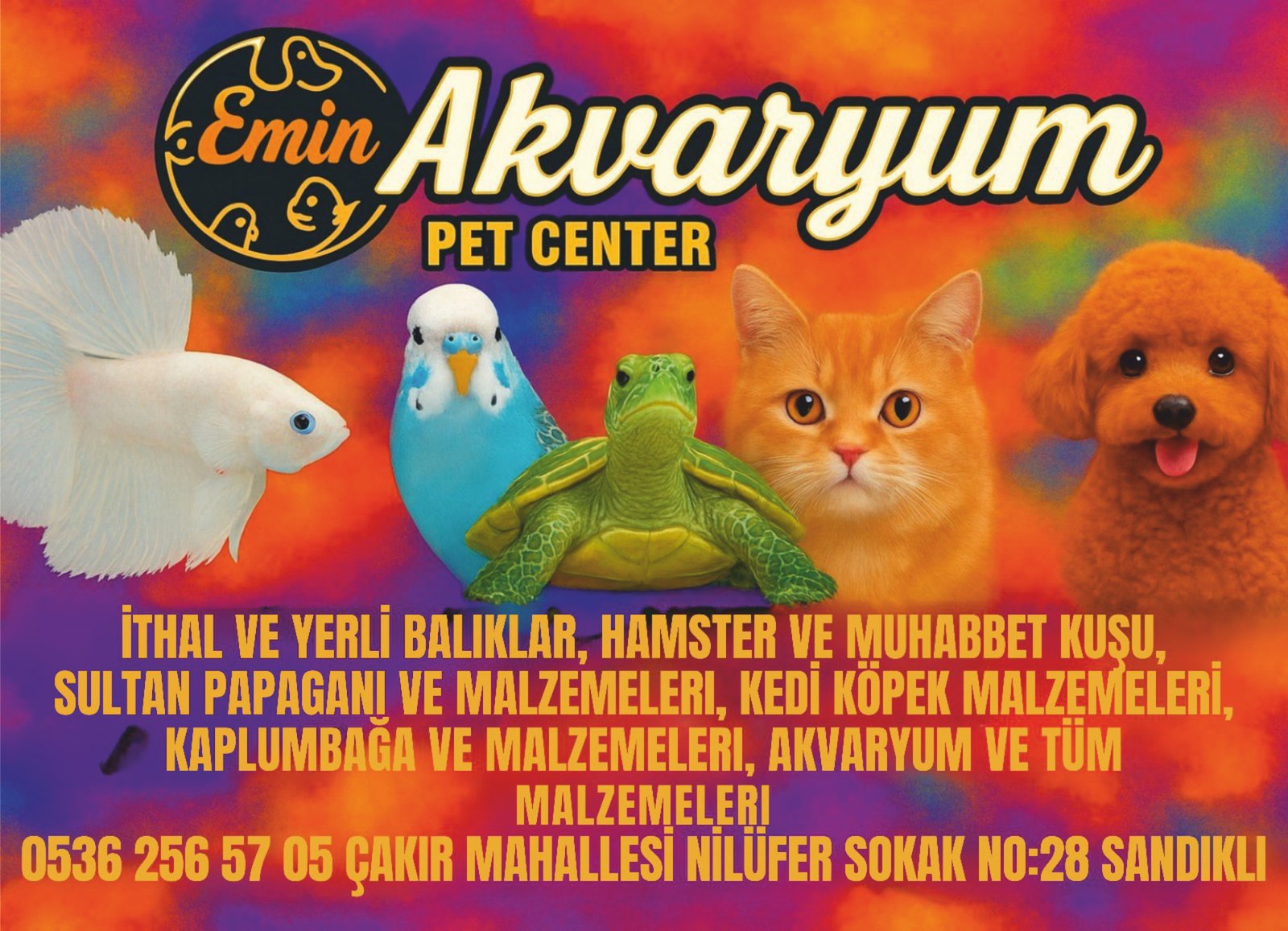 EMİN AKVARYUM - SANDIKLI - AFYONKARAHİSAR