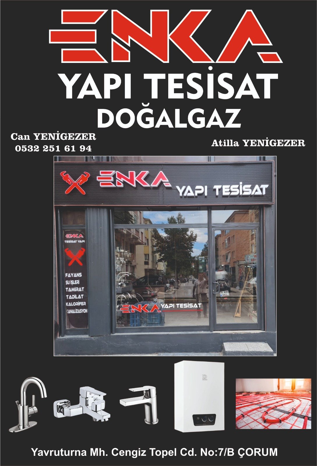 ENKA YAPI TESİSAT DOĞALGAZ - ÇORUM