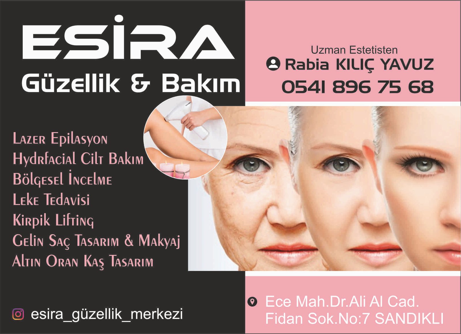 ESİRA GÜZELLİK - SANDIKLI - AFYONKARAHİSAR