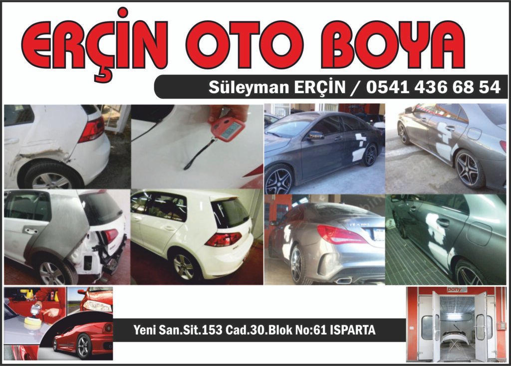 Erçin Oto Boya - Isparta