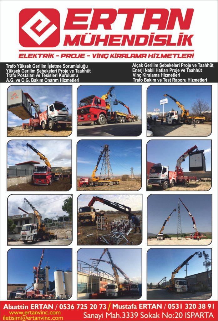 Ertan Elektrik vinç - Isparta