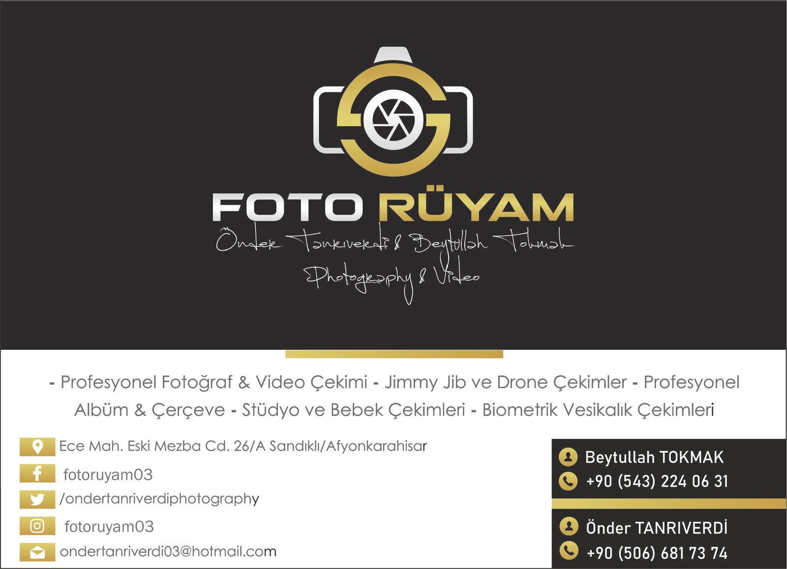 FOTO RÜYAM - SANDIKLI - AFYONKARAHİSAR