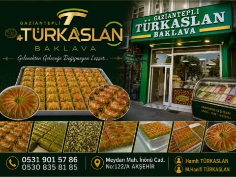 Gaziantepli Türkaslan Baklava - Akşehir