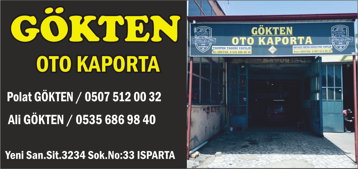 Gökten Kaporta - Isparta