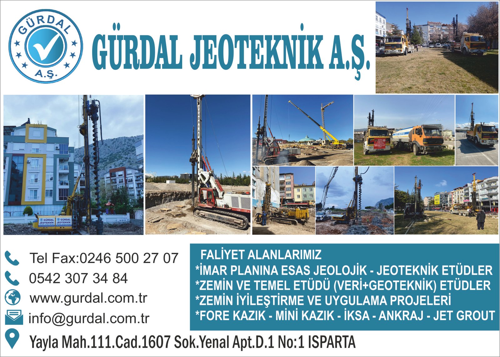 Gürdal Jeoloji - Isparta