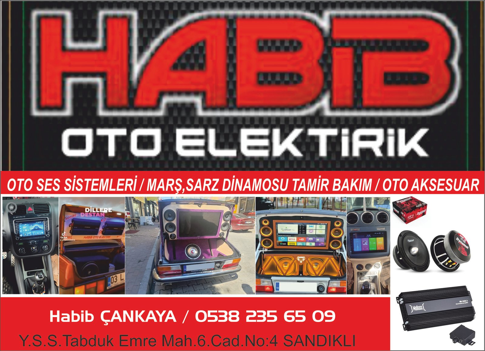 HABİB OTO ELEKTRİK - SANDIKLI - AFYONKARAHİSAR