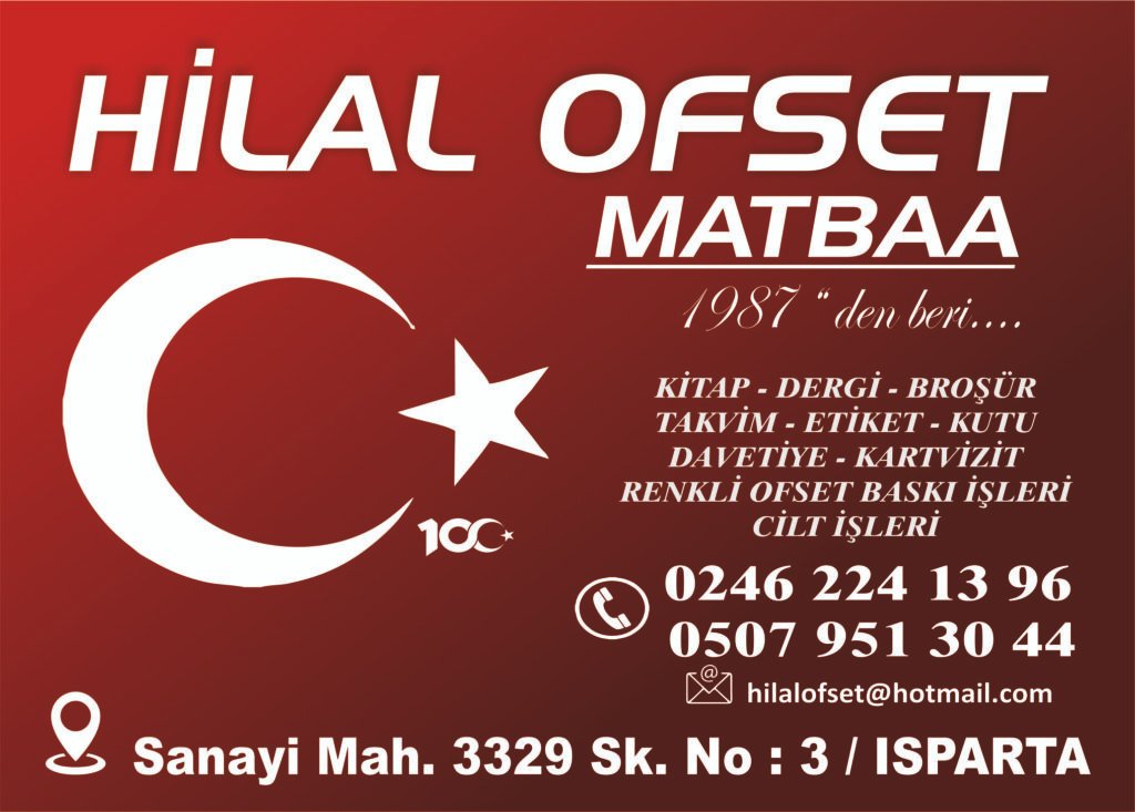 Hilal Ofset Matbaa - Isparta