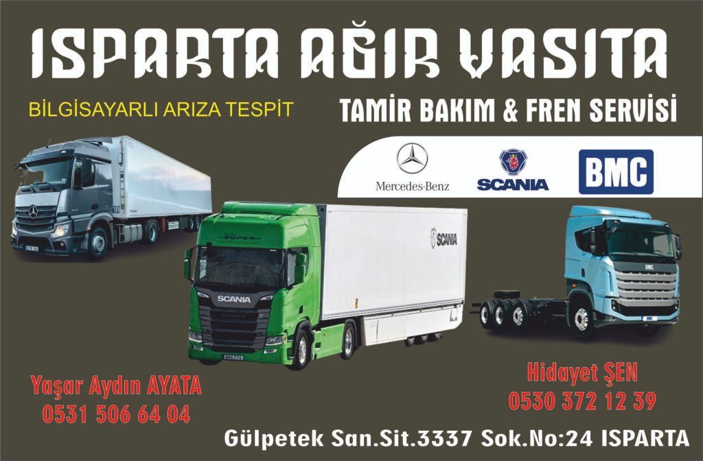 Isparta Ağır Vasıta - Isparta
