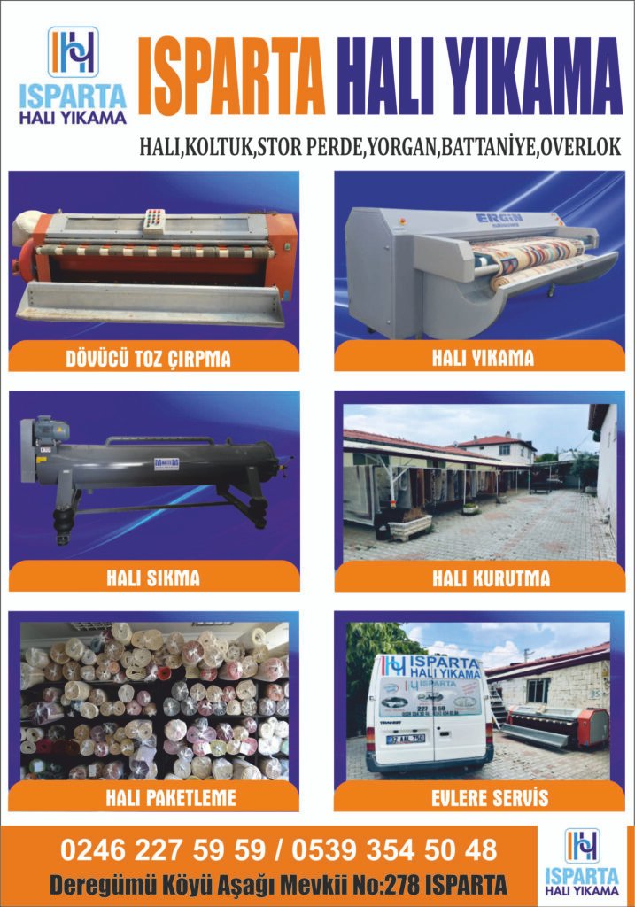 Isparta Halı Yıkama - Isparta