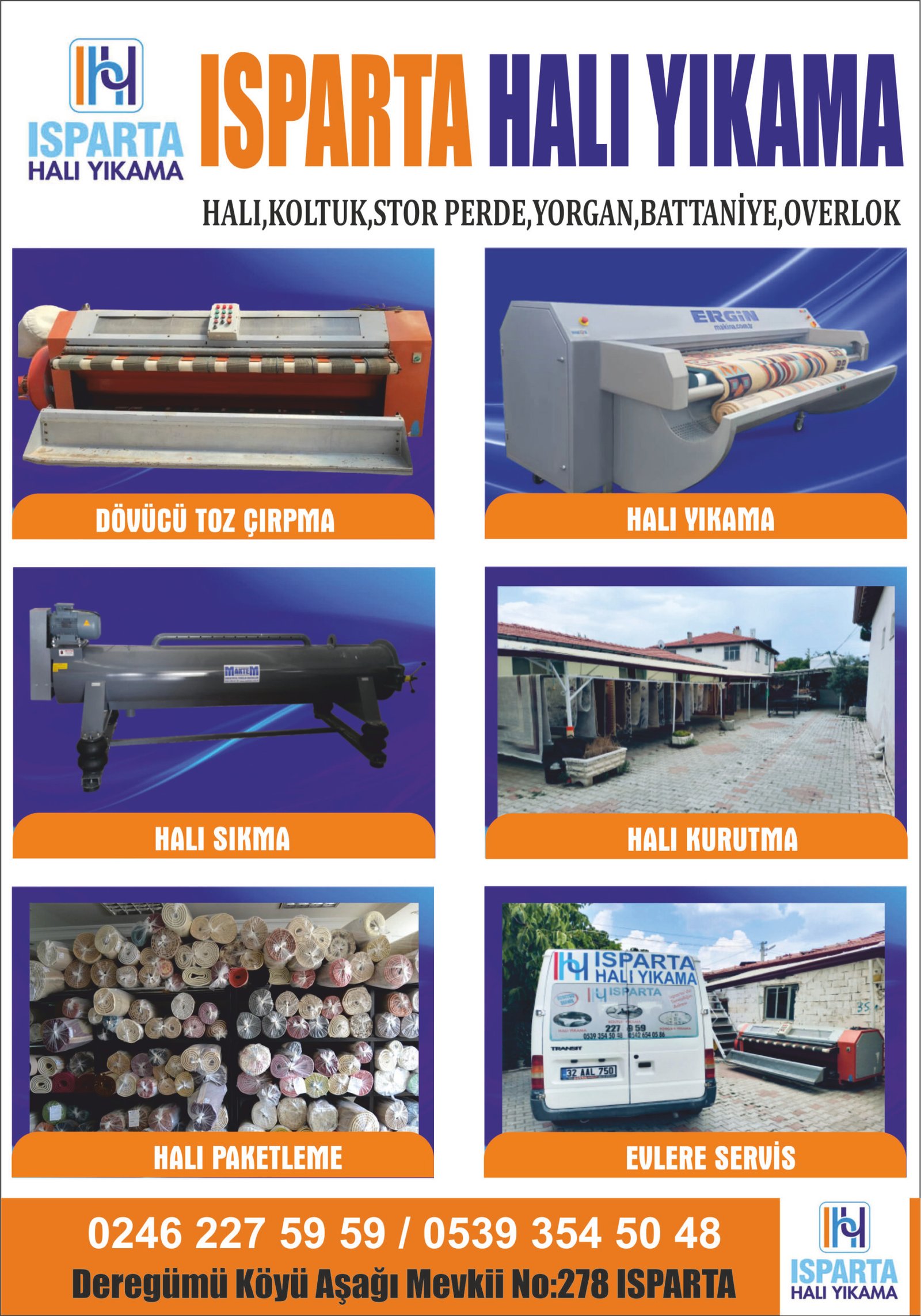 Isparta Halı Yıkama - Isparta