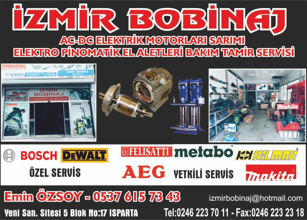 İzmir Bobinaj - Isparta