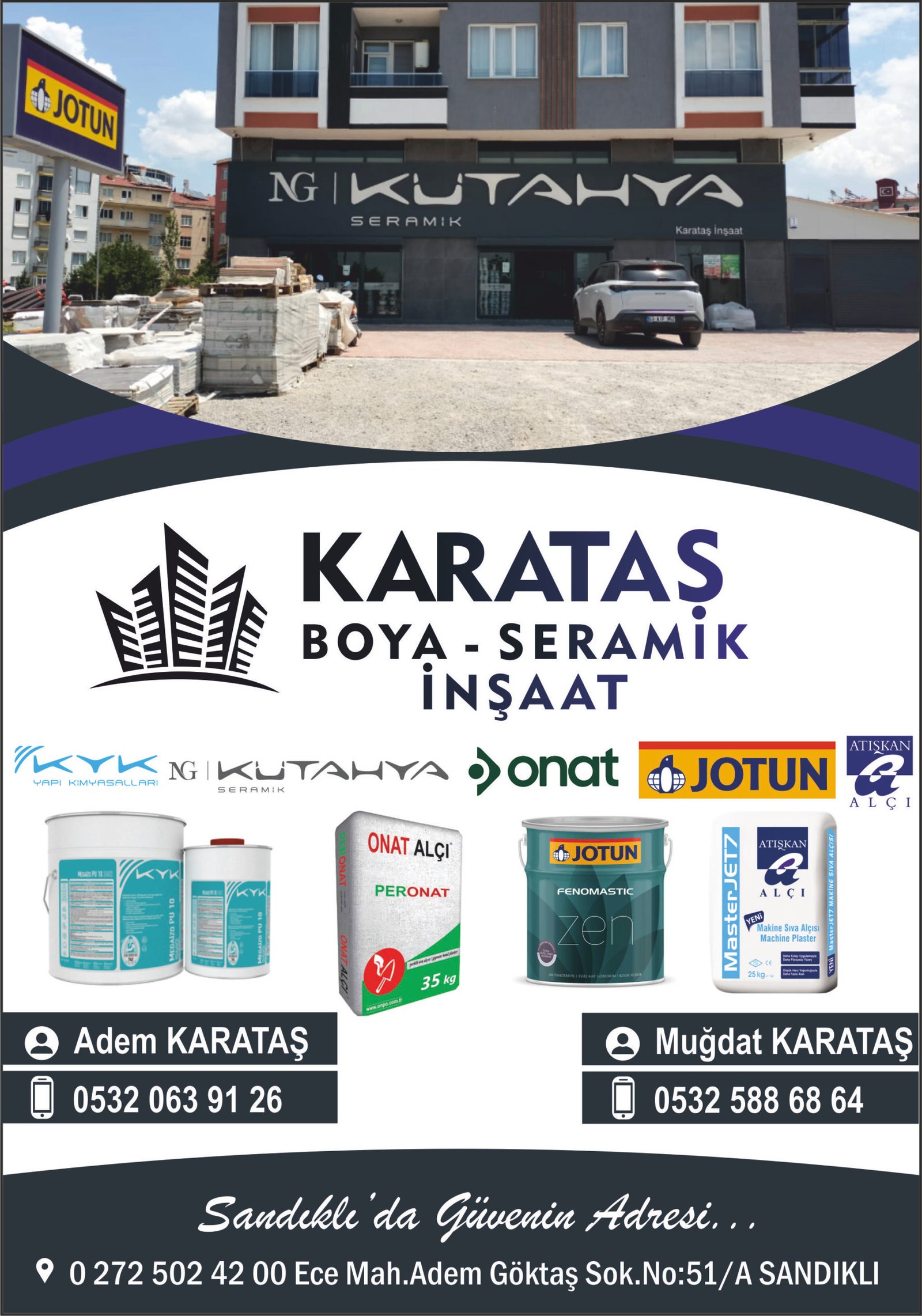 KARATAŞ BOYA - SANDIKLI - AFYONKARAHİSAR