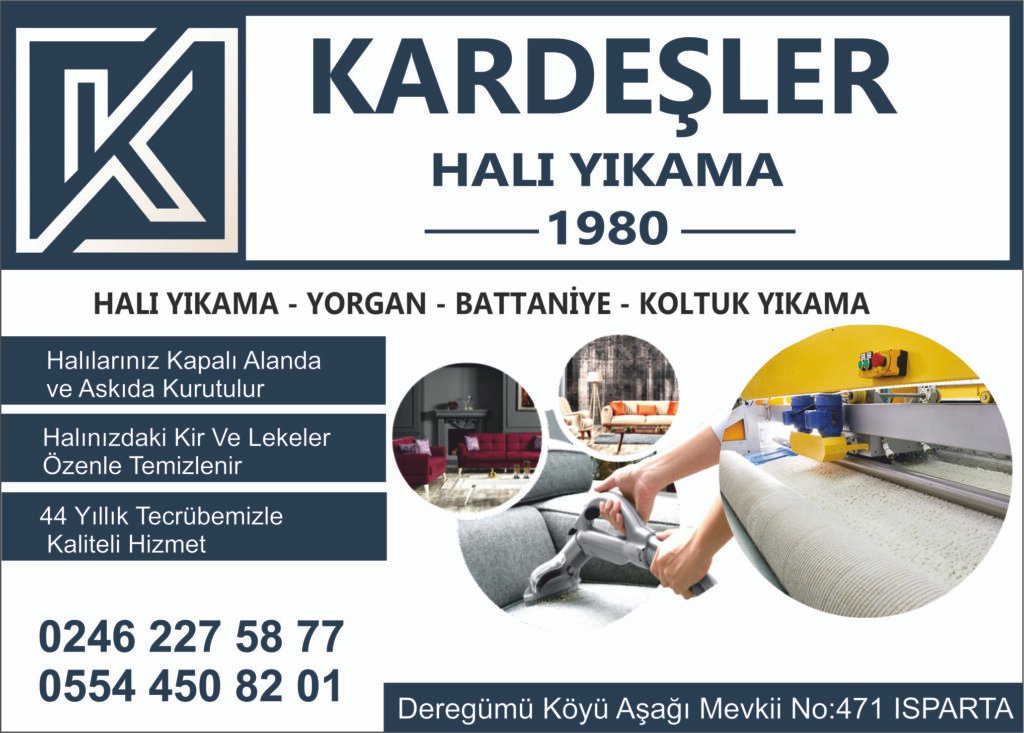 Kardeşler Halı Yıkama - Isparta