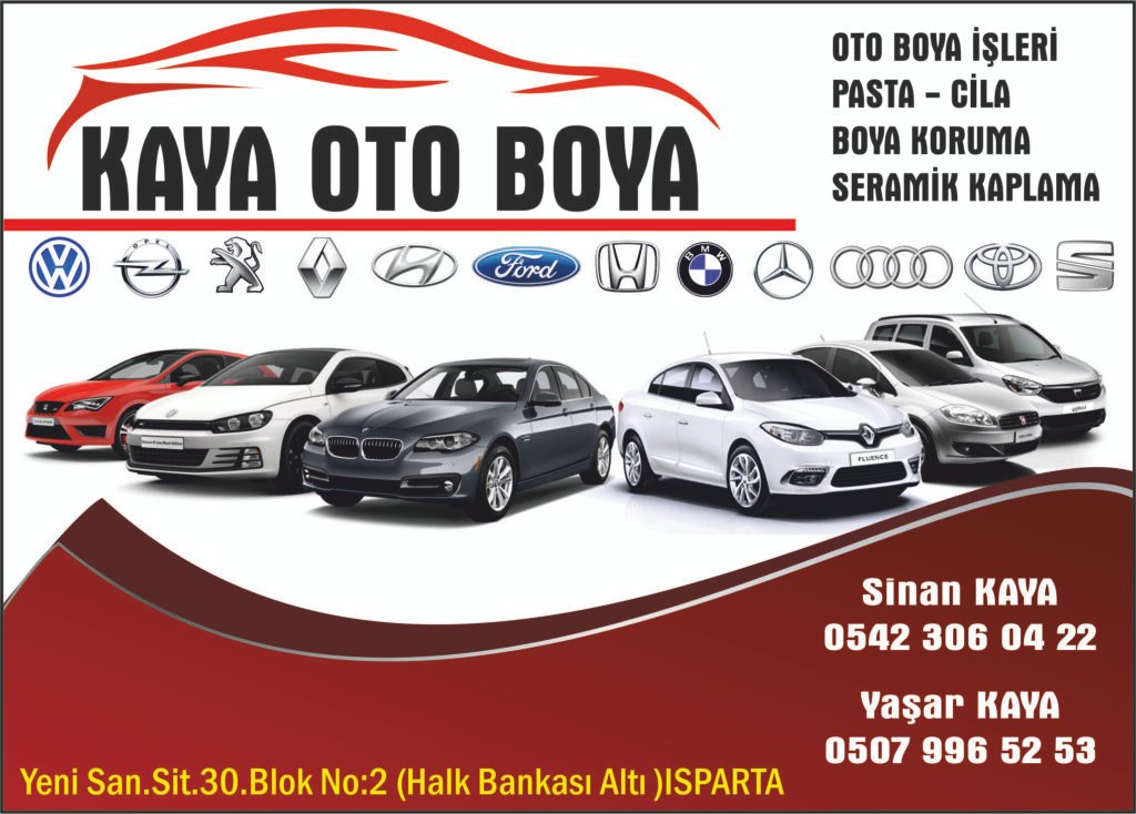Kaya Oto Boya - Isparta