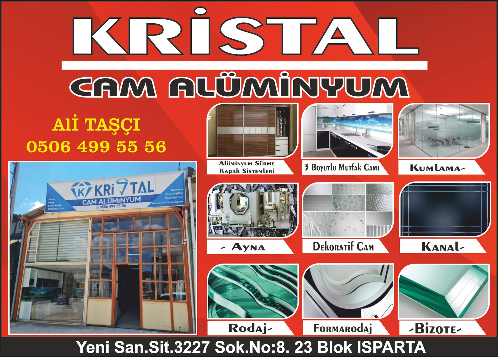 Kristal Cam - Isparta