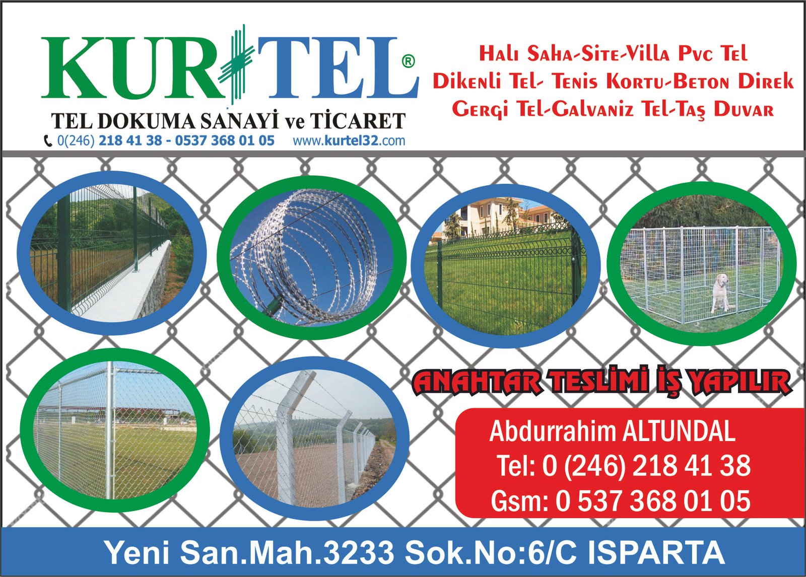 Kurt Tel - Isparta Sağa Gelsin
