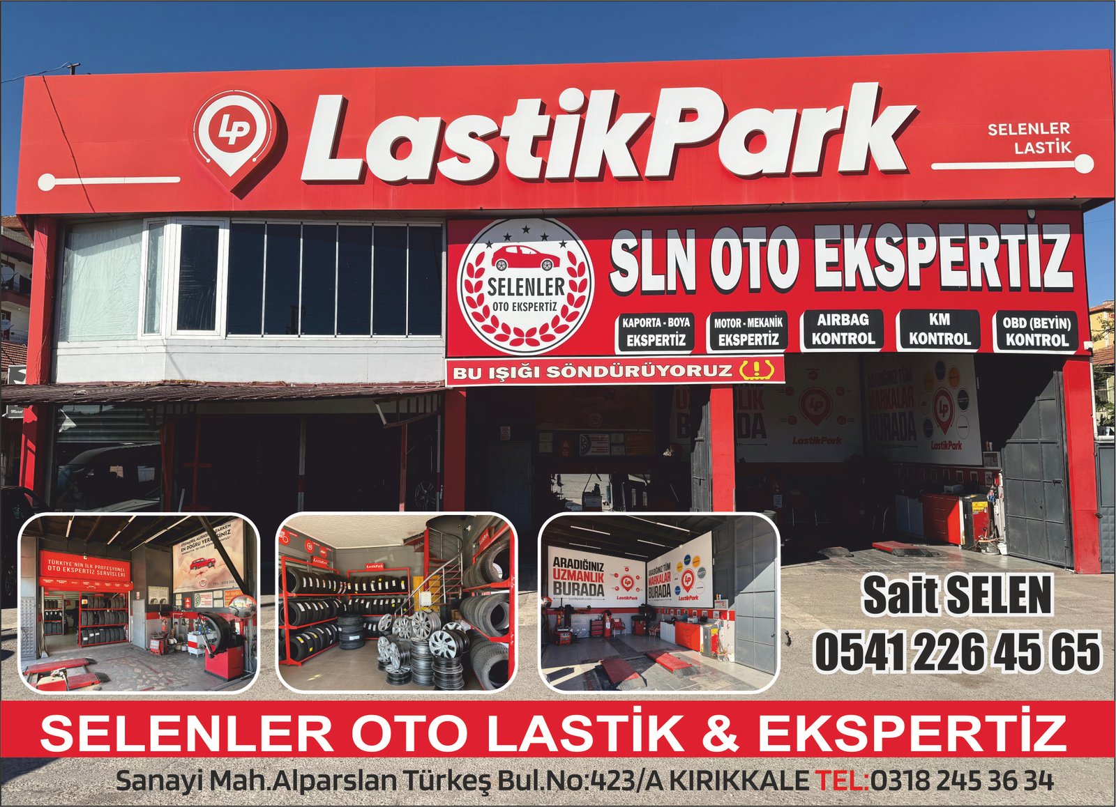 LASTİK PARK SELENLER OTO LASTİK EKSPERTİZ – KIRIKKALE