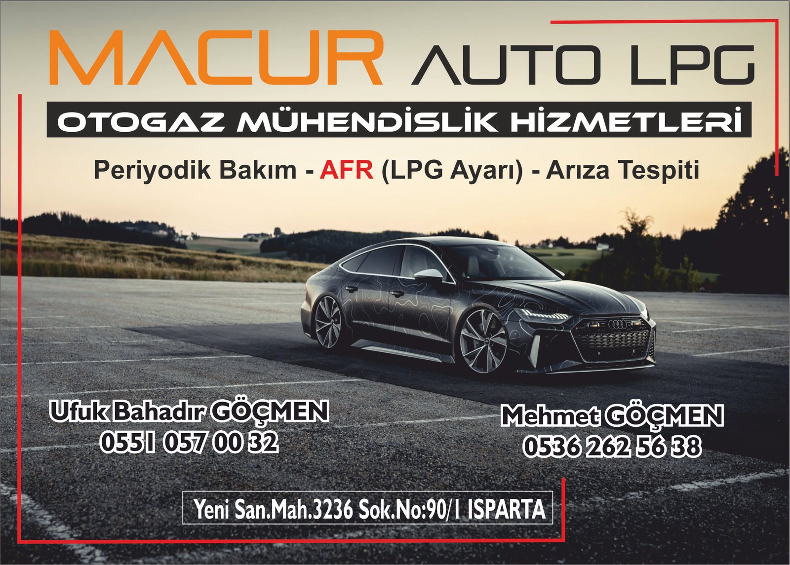 Macur Otogaz - Isparta