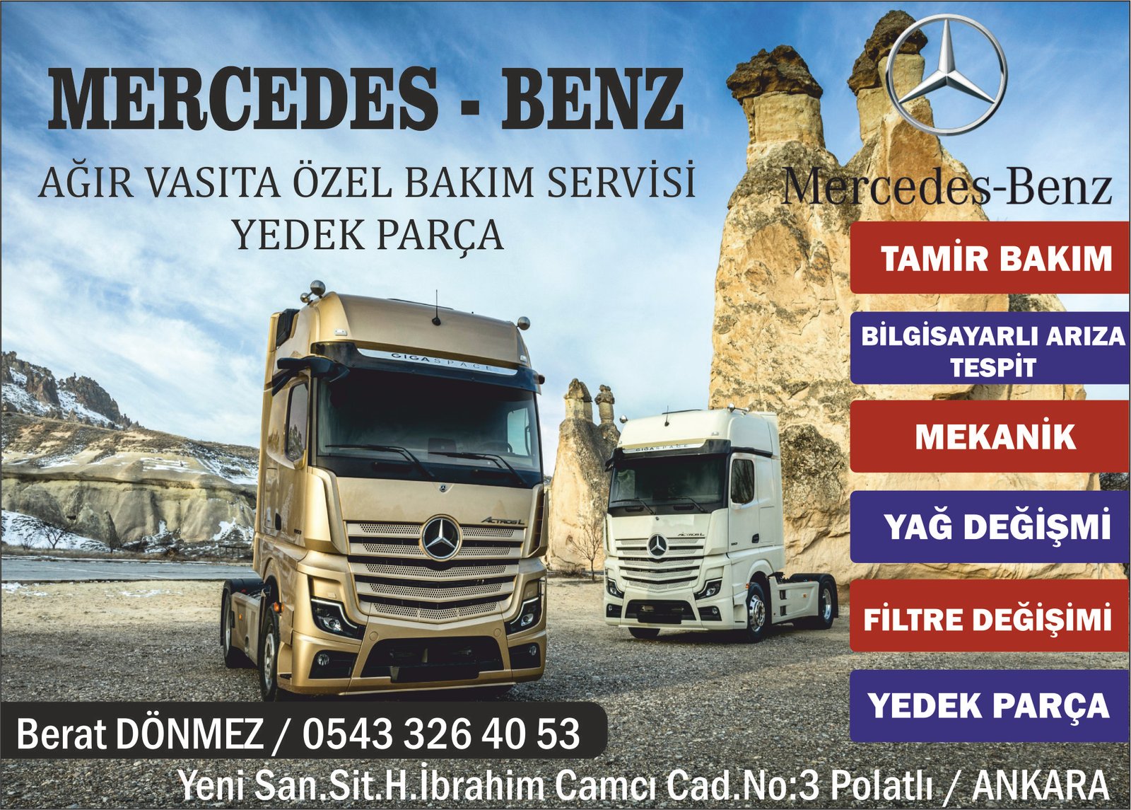 Mercedes Benz Berat Usta
