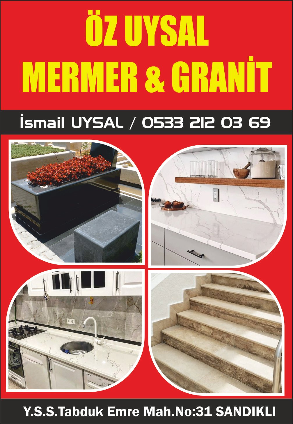 ÖZ UYSAL MERMER - SANDIKLI - AFYONKARAHİSAR